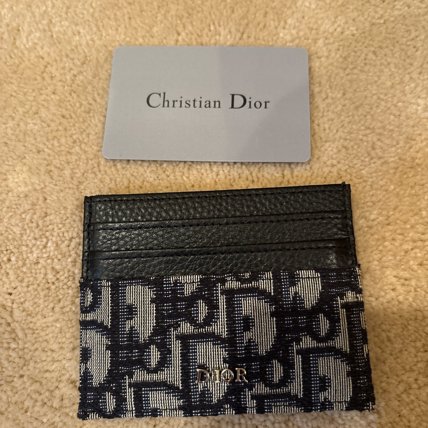 Christian Dior Card Holder Wallet